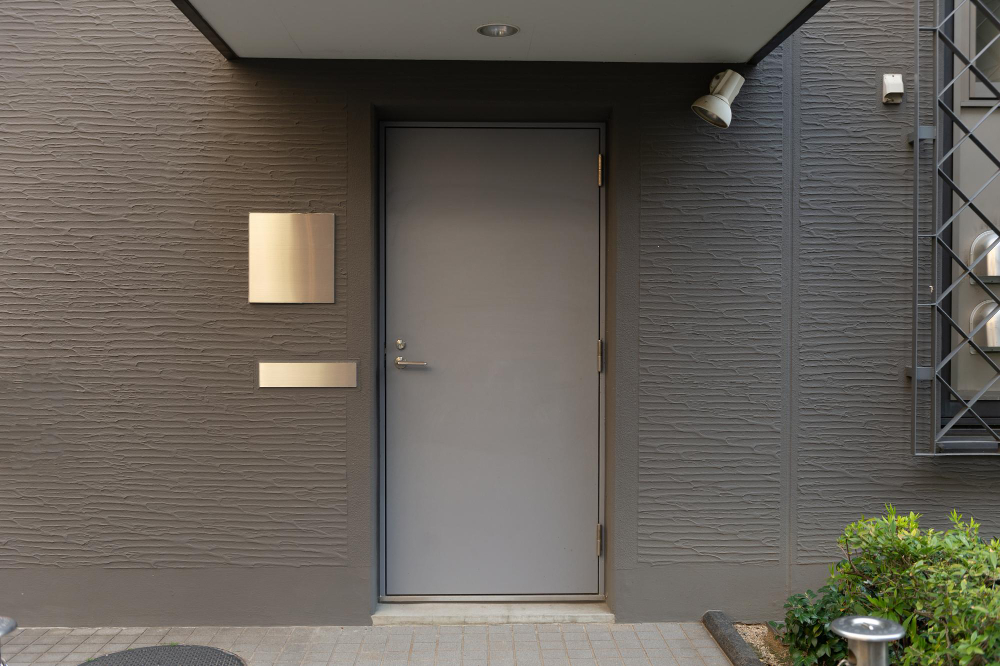 Abilene Solid Steel Front Door